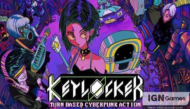 Keylocker Turn Based Cyberpunk Action Free Download